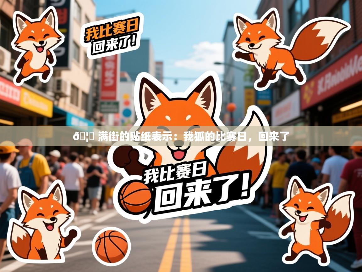 2025华体会体育网站国米赞助商🦊 满街的贴纸表示:我狐的比赛日,回来了 第4张