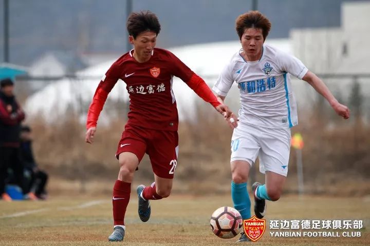 延边富德客场鏖战南昌八一，互有胜负